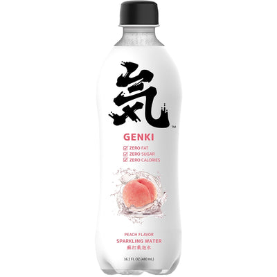 Genki Forest sparkling water peach