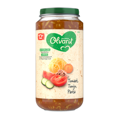 Olvarit Meal 12months+ Tomato Tuna Pasta 250gr