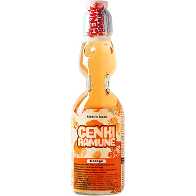 Genki Ramune Orange Drink