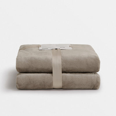 Ochama X Silky Plush Blanket  150X200cm Taupe