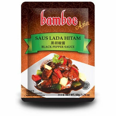 Bamboe Asia Saus Lada Hitam