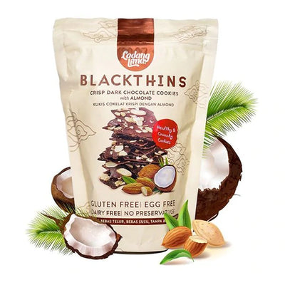 Ladang Lima Cookies Blackthins Gluten Free Egg Free Chocolate Cookies100g