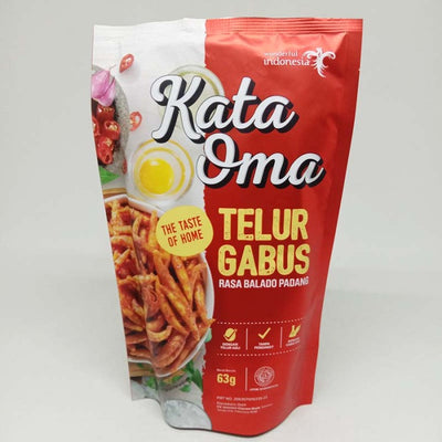 Kata Oma Telur Gabus Balado Padang 63g nu