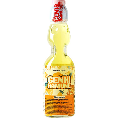 Genki Ramune Pineapple Drink
