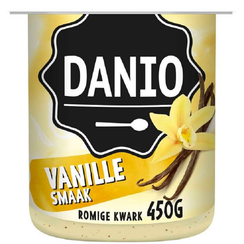 Danio Fruit Quark Vanilla 450g