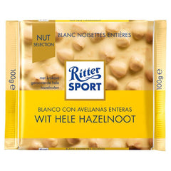 Ritter Sport White Chocolate Hazelnut 100g