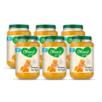 Olvarit 8months+ Pumpkin Chicken Rice