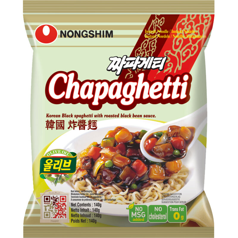 Nongshim Instant Noodle Soup Chapagetti  140g