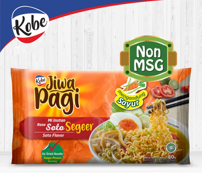 Kobe Jiwa Pagi Mie Instan Soto Segeer 80g