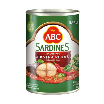 ABC Sardines EXTRA PEDAS 155g