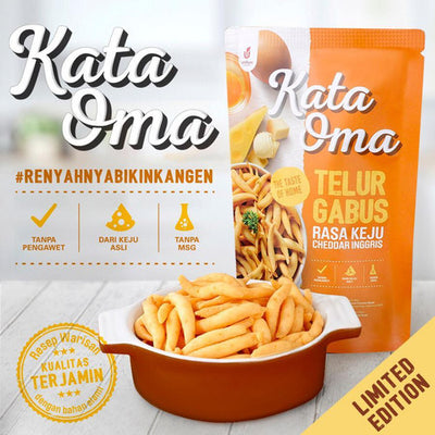 Kata Oma Telur Gabus Keju Cheddar 63g