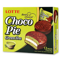 Lotte Chocopie Green Tea 12 pack