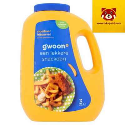 G'woon Deep Frying Oil 3000ml Vegetable Oil