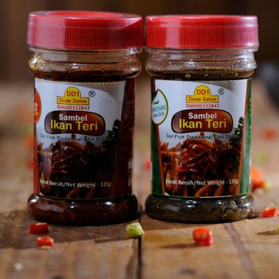Dede Satoe Sambal Ikan Teri Extra Pedas