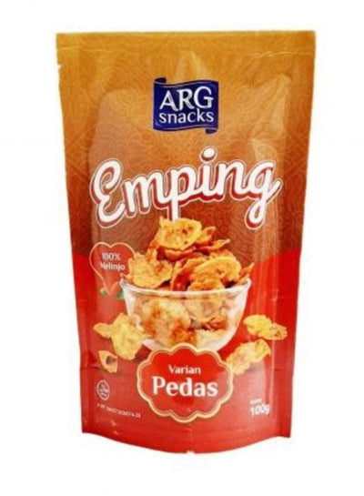 ARG Emping Pedas Asin Manis Snacks