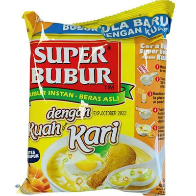 SUPER BUBUR kuah soto/kari/ayam 45g