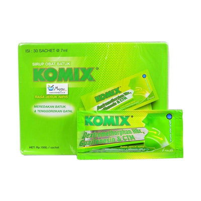 Komix Sirup Obat Batuk G-Formula Jeruk Nipis 7Ml