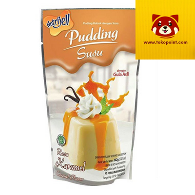 NUTRIJELL INSTANT PUDDING CARAMEL 142GR