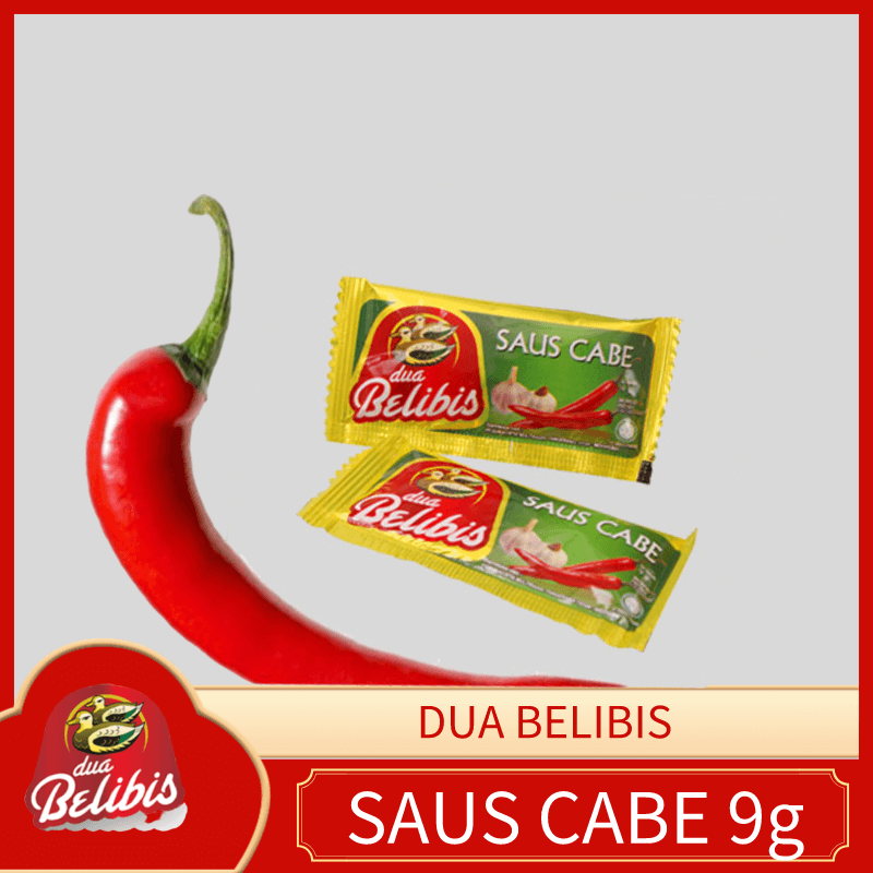 DUA BELIBIS  Sauces Cabe Sachets 24x9g