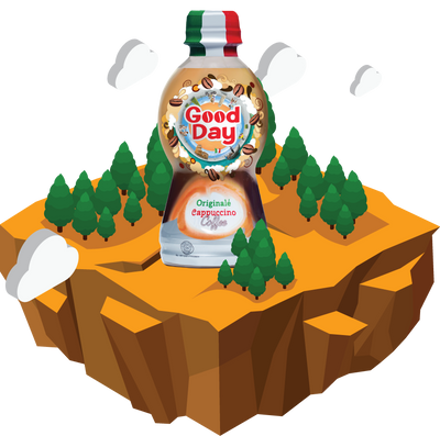 Good Day Coffee Cappuccino botol 250ml