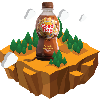 Good Day Coffee Funtastic Mocacinno botol 250ml mokka Chino