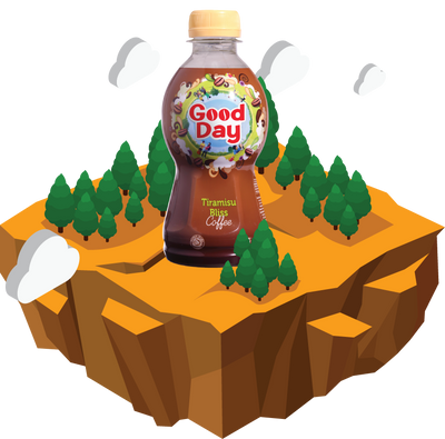 Good Day Coffee Tiramisu Bliss botol 250ml