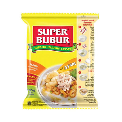 SUPER BUBUR kuah soto/kari/ayam 45g